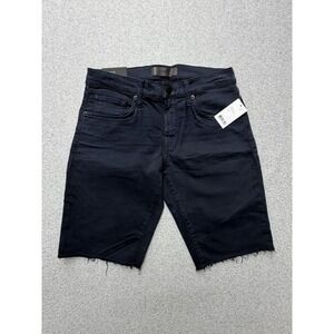 J‎ Brand Tyler Shorts Mens 28 Blue French Terry Cut Off Raw Hem Unisex